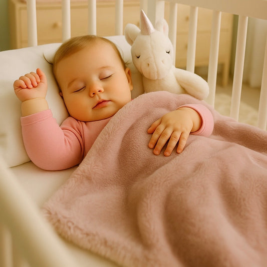 Boho Blush Baby Blanket