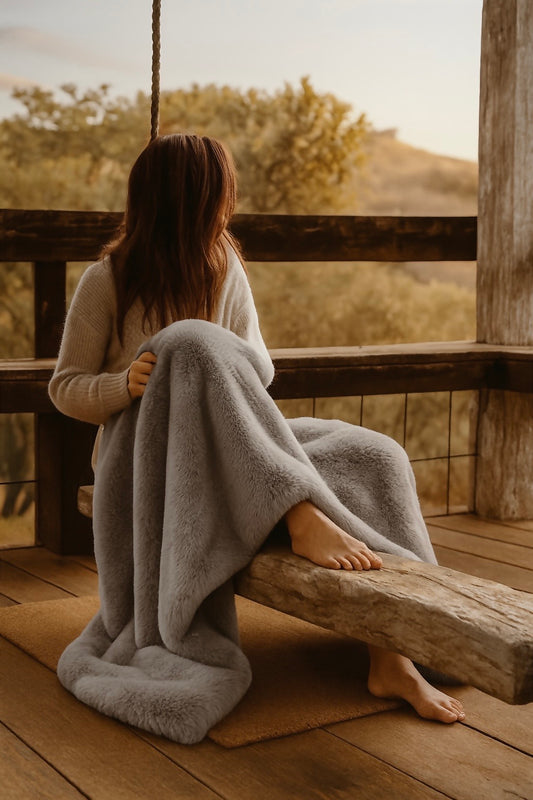 Large Fur Throw