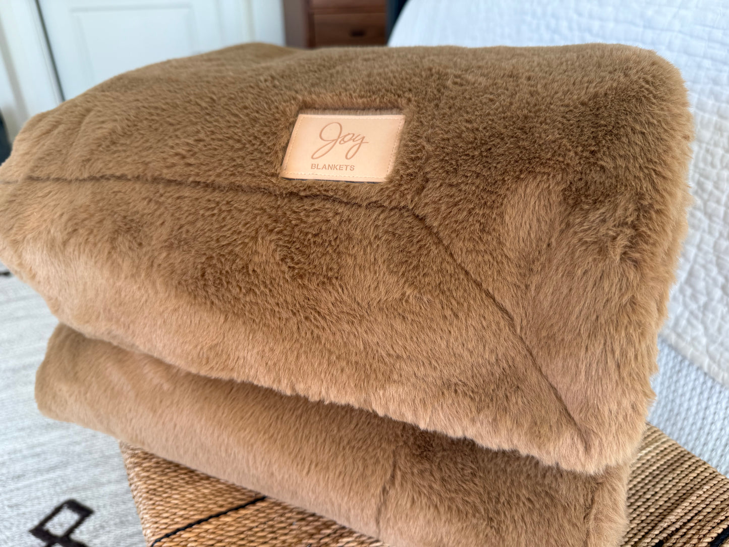Saddle Brown Medium Throw